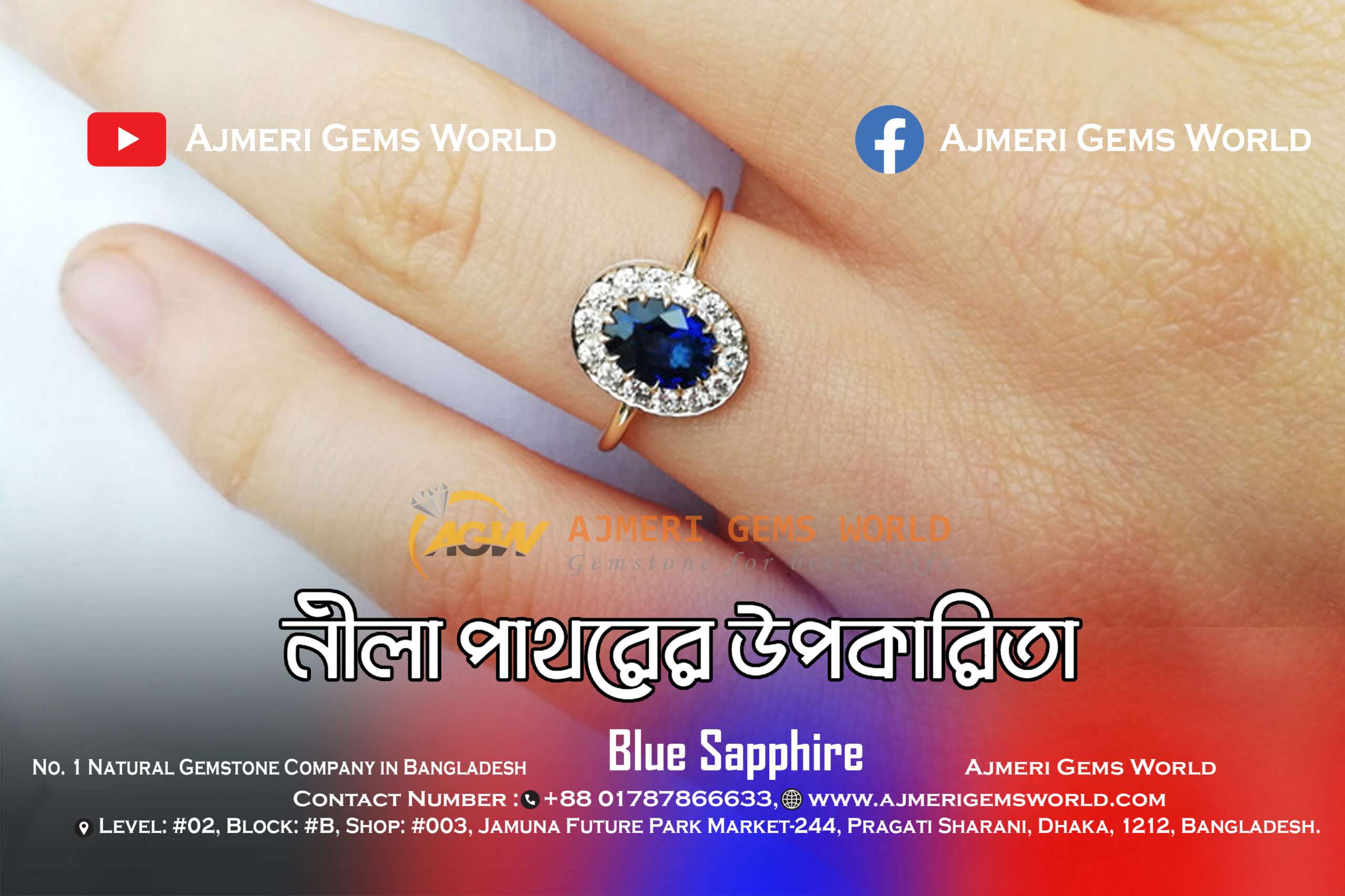 Women Sapphire Ring, Blue Sapphire Stone Ring, 925 Sterling Silver Neelam  Ring | eBay