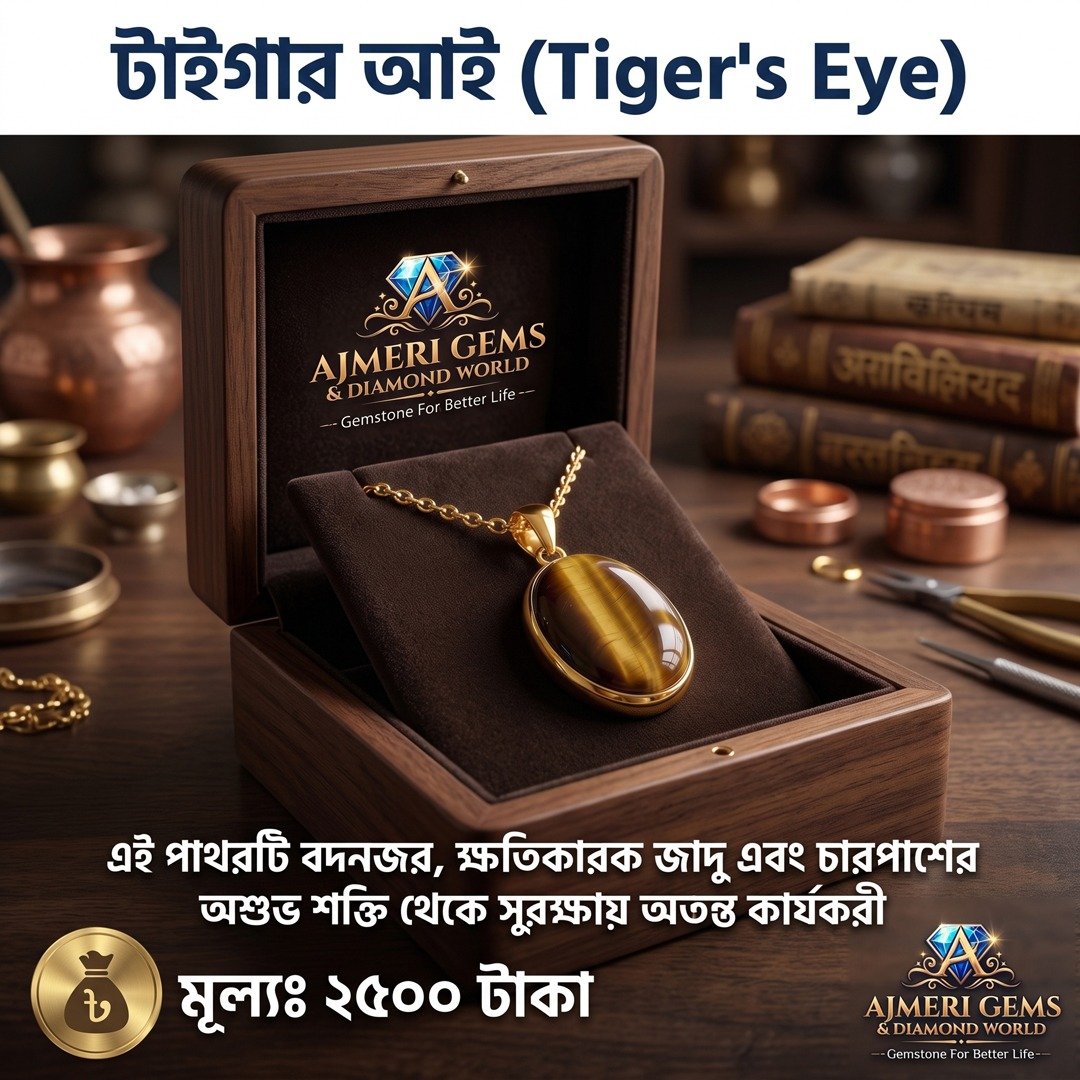 Tiger Eye Stone Locket